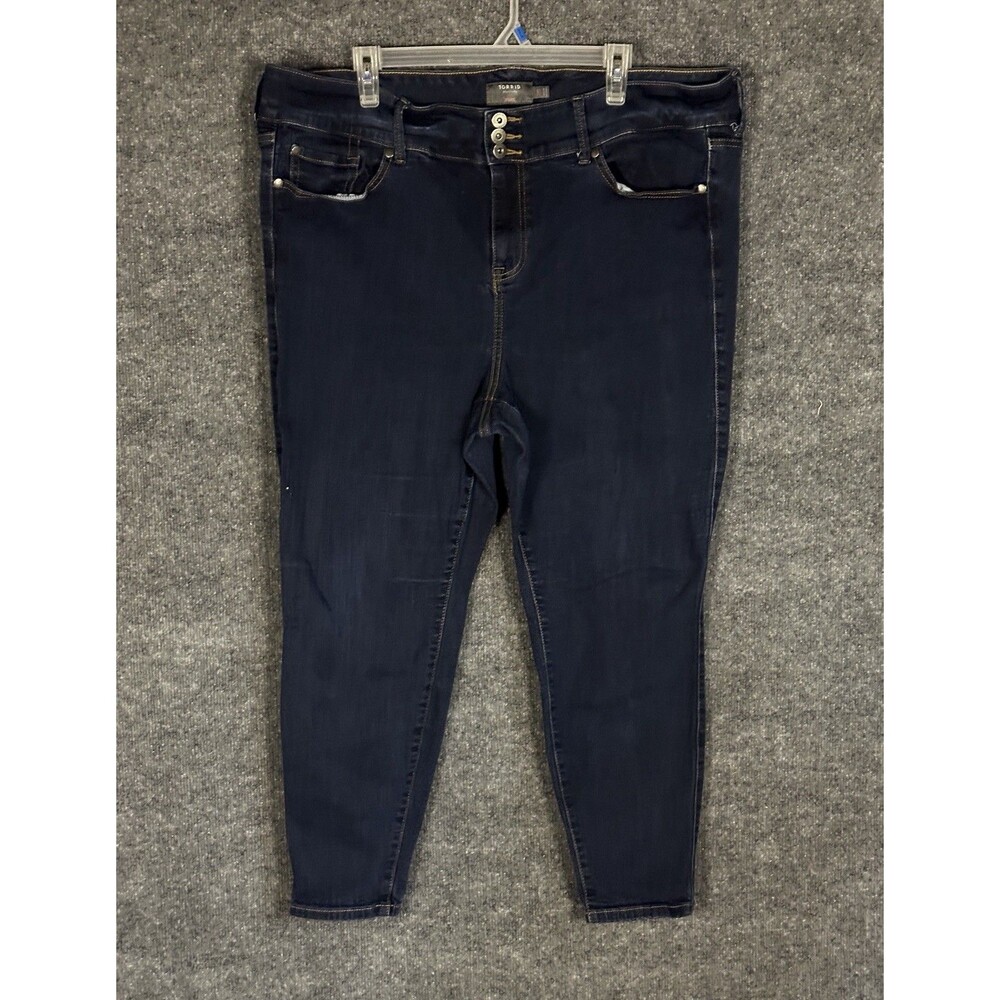 Torrid 3 Button Jegging Jeans Size 22 (40x24) V6205